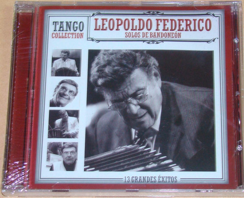 Leopoldo Federico Solos De Bandoneon Exitos Cd Nuevo Kktus 