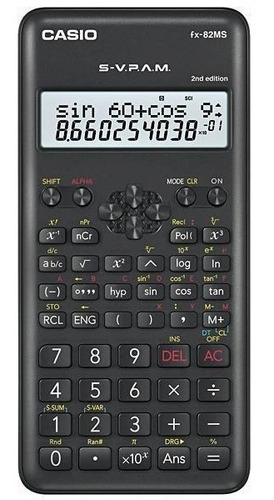 Calculadora Casio Fx 82 Ms Es Cientifica Distribuid Oficial