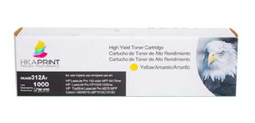 Toner Compatible Hp Ce312a Hka Amarillo