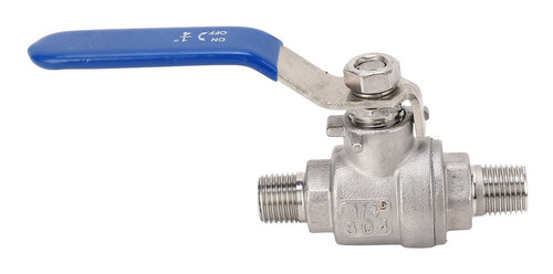 Válvula De Bola De Tubo De 1/4 De Pulgada Npt Dn8, Rosca De