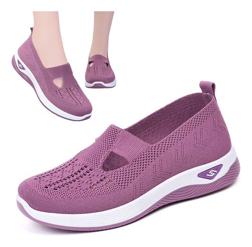 Zapatos Ortopédicos Para Mujer, Zapatillas Transpirables