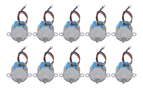 Motor Paso A Paso Pequeño, 10 Unidades, 10 Cm De Longitud De