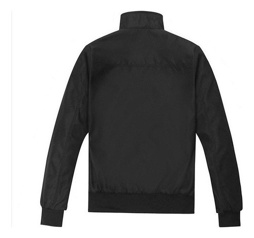 Chaqueta Deportiva Fina Para Hombre, Casual, A La Moda, De Color Sólido