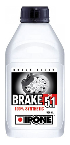 Imagen 1 de 4 de Liquido Frenos Sintético Ipone Brake Dot 5.1 Ipone