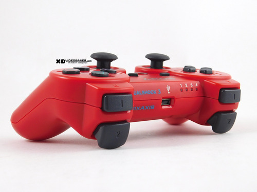 Control Sony Dualshock 3 Para Ps3/slim/super Slim Original Rojo