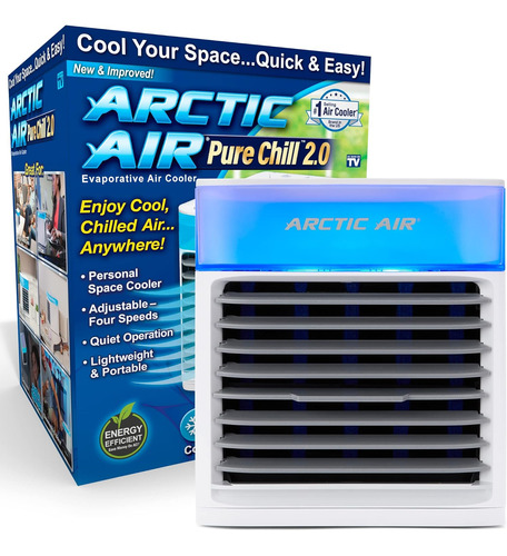 Enfriador De Aire Evaporativo Pure Chill 2.0 De Ontel  ...