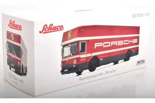 Miniatura Onibus Mercedes O-317 1968 Porsche Verm 1:43 Schuc