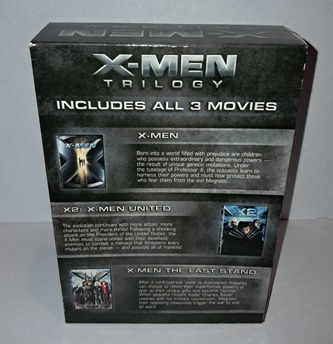X-men Trilogy Dvd Homres X Trilogia 3 Peliculas (Usado)