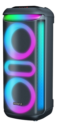 Parlante Karaoke Master-g Mgzeus Bluetooth 5.3 8inx2 Tws Rgb