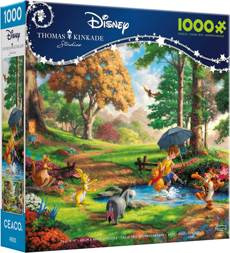 Rompecabezas Winnie Pooh Y Cristopher Robin 1000 Disney Art