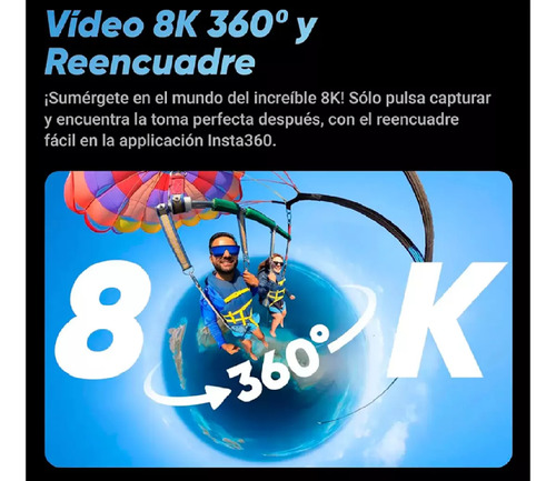 Insta360 X4 Explorer 8k Cámara De Acción 360°