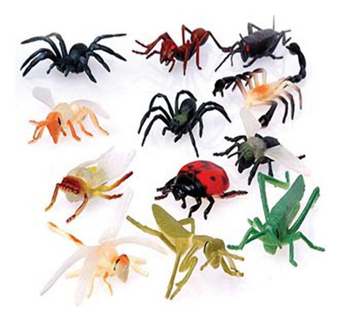 Juguete De Estados Unidos, Surtido Figuras De Mini Insectos,
