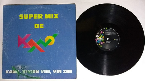 Supermix De Kano Vivien Vee & Vin Zee Lp 1981 Disco Hi Nrg