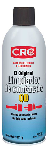  Limpiador De Contactos Qd® Aerosol (312g) Crc Crc-82130