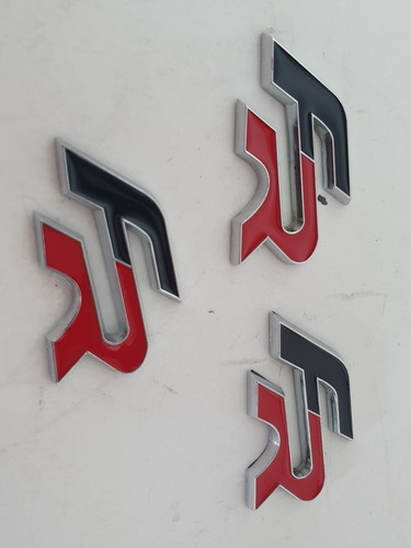 Imagen 3 de 5 de Emblema Fr 3 Piezas Formula Racing Nacional Adherible