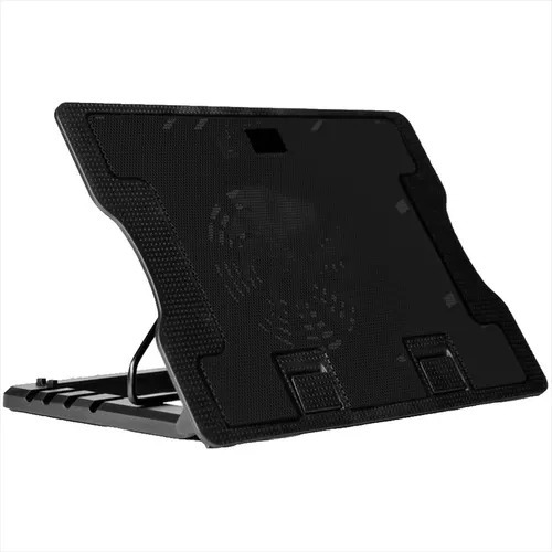 Base Refrigerante Para Portatil 1 Ventilador B180 Color Negro