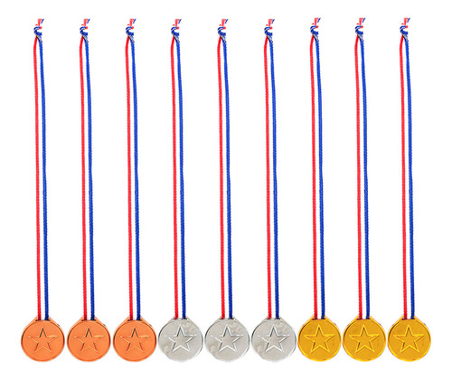 Medalla De Baloncesto Infantil Creative Medals, 9 Unidades