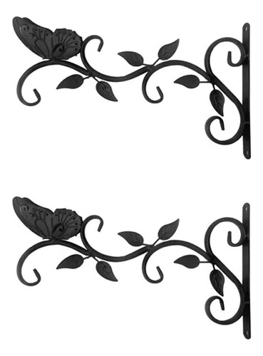 2 Pcs Soportes Para Plantas Colgantes Gancho De Pared Maceta