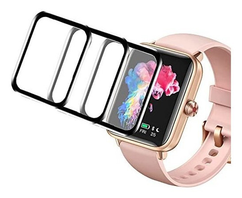 Compatible Con Hamile Smartwatch Protector De Pantalla, Lams