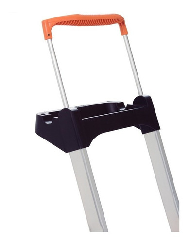 Imagen 2 de 9 de Escalera Tramontina Premium Aluminio 7 Escalones Tijera