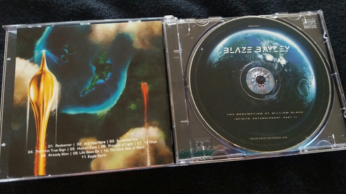 Cd Blaze Bayley - The Redemption Of William Black Importado (Usado)