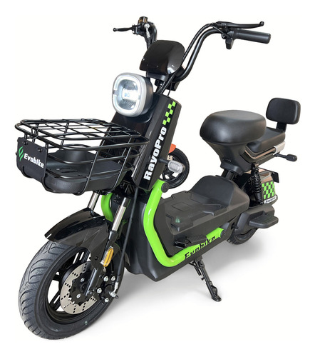 Bicicleta Electrica Roadmaster 850wciclomotor Moto Electrica Color Negro/ Verde
