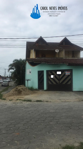 Imagem 4 de 15 de 3418-sobrado Em Mongaguá, 4 Dorms. Perto De Comércios..