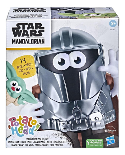 Figura Cara De Papa Star Wars The Mandalorian 14 Pcs -lanús
