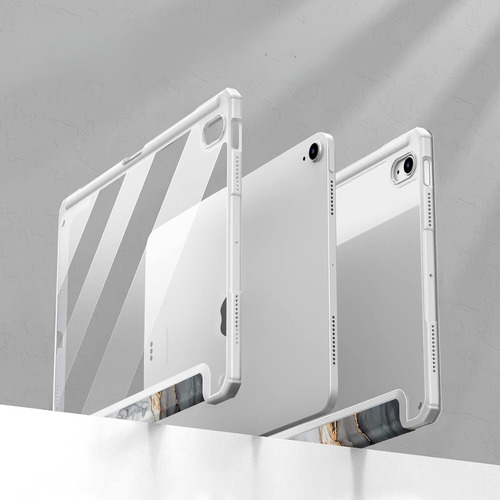 Funda Para iPad Air 11 Pulgadas 2024 Smart Marmol Color Blanco