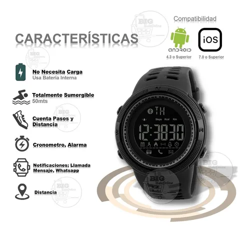 Reloj inteligente online con cronometro