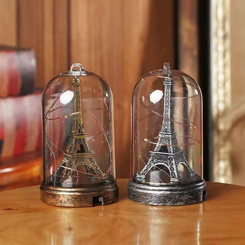 Luminaria Torre Eiffel Abajur Led Paris Miniatura Romantico