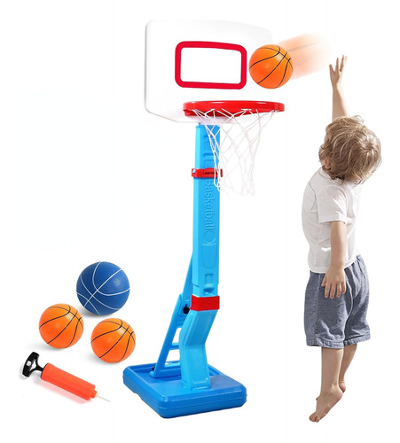 Toddler Basketball Hoop Indoor Adjustable Height Kids Basket