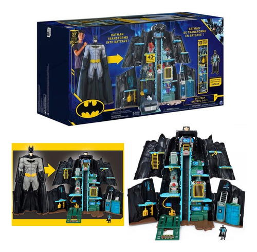 Batman Casa Transformable Con Accesorios Caffaro 7844