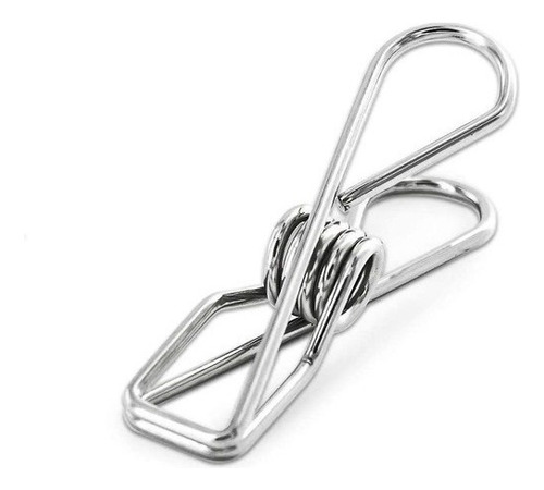 60 Piezas Pinzas Para Ropa Inoxidable Clip De Pinzas De Ropa