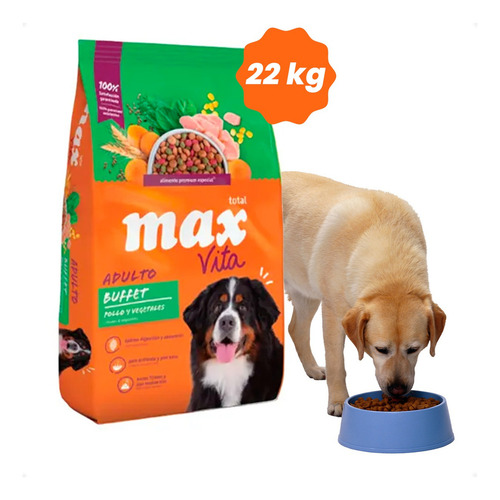 Alimento Max Premium Especial s Buffet para perro adulto todos los tamaños sabor pollo y vegetales en bolsa de 22kg