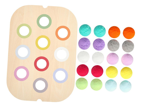 Toy De Forma De Color Toy Toy Children 1 Color Establecido