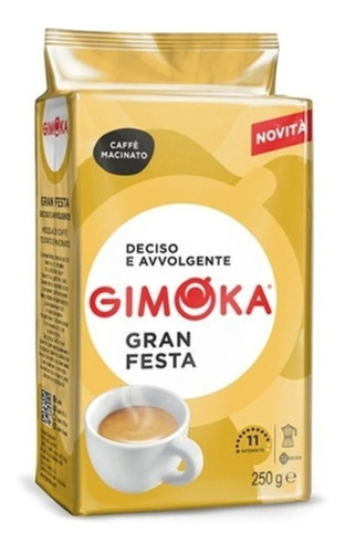 Cafe Molido Gimoka Gran Festa 250 Grs