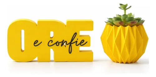 Kit Decorativo Ore e Confie e Mini Vaso Origami — R$ 29,95 em Mercado Livre, 50% OFF