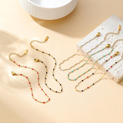 Pulsera De Tobillo Oro