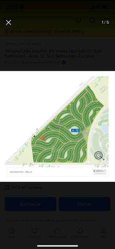Imagen 6 de 6 de Terreno Lote En Venta Ubicado En San Sebastian, Escobar, G.b.a. Zona Norte