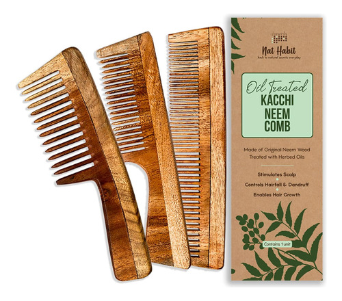 Nat Habit - Back To Natural Secrets Peine Kacchi Neem Para T