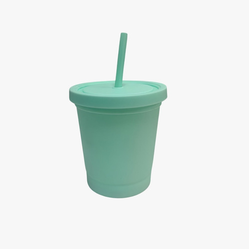 Vaso Mini Tapa Sorbete 300ml Tipo Starbucks - Colores Pastel