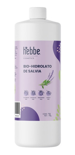 Bio Hidrolato De Salvia 100% Natural 1 Litro