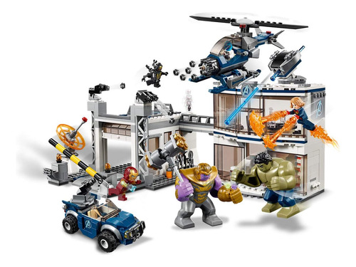 Lego Marvel Avengers Battle 76131 El Conjunto De Edificios I