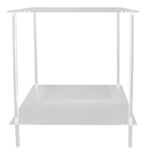 Mesa Auxiliar De Acrílico Para Decoración De Sala De Estar Y