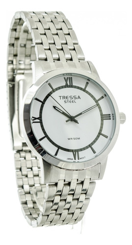 Reloj Tressa Sunday Hombre Acero Sumergible Garantía Oficial