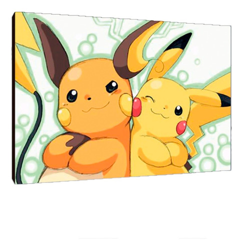 Cuadros Poster Pokemon Pikachu Evolucion 15x20 (mpr 5)