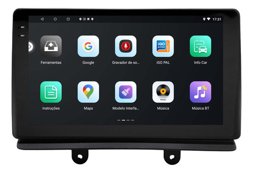Multimidia Doblo 2002/2021 Android 14 Carplay 2gb 32gb 9p