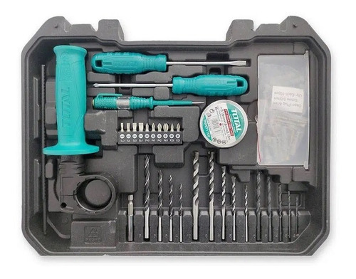 Set De Taladro Y Herramientas Total Uthkthp1152