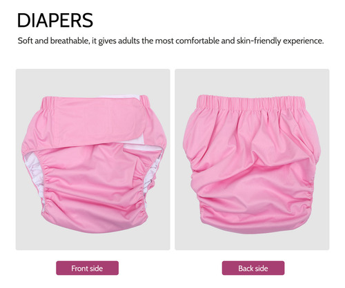 Pantalones De Incontinencia Para Hombres Y Adultos, Pañales